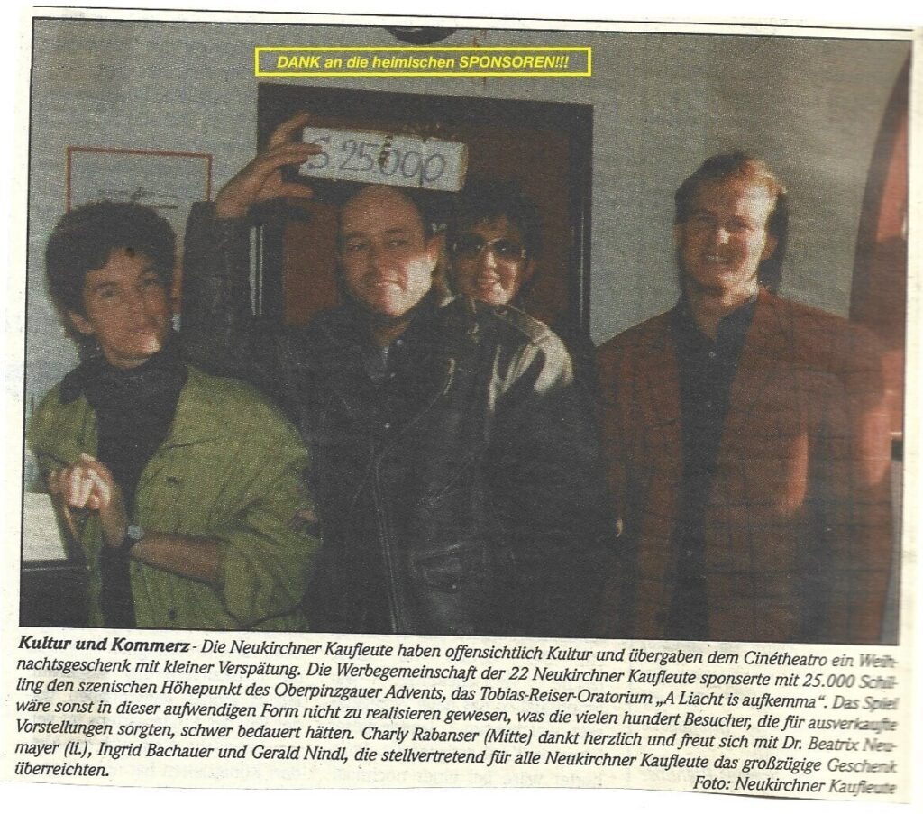 A Liacht is aufkemma (Dezember 1993)