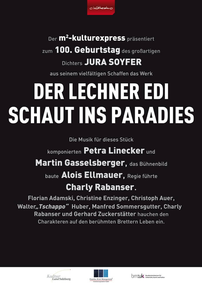 Der Lechner Edi schaut ins Paradies (Dezember 2012)