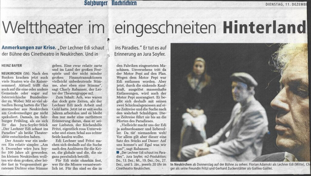 Der Lechner Edi schaut ins Paradies (Dezember 2012)