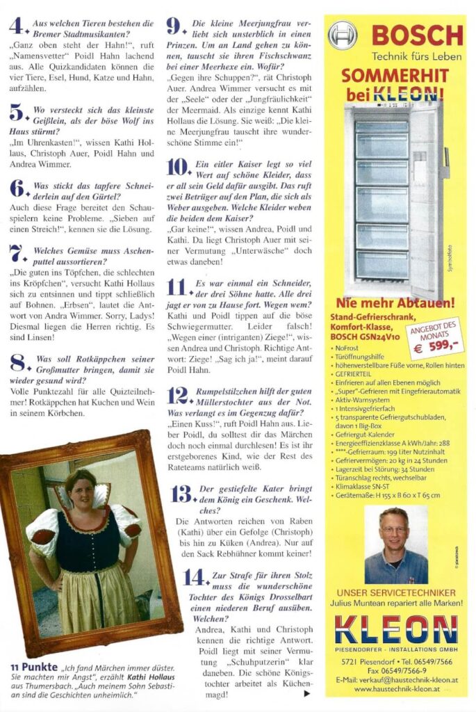 Grimms Rache Teil I (Juli 2006)