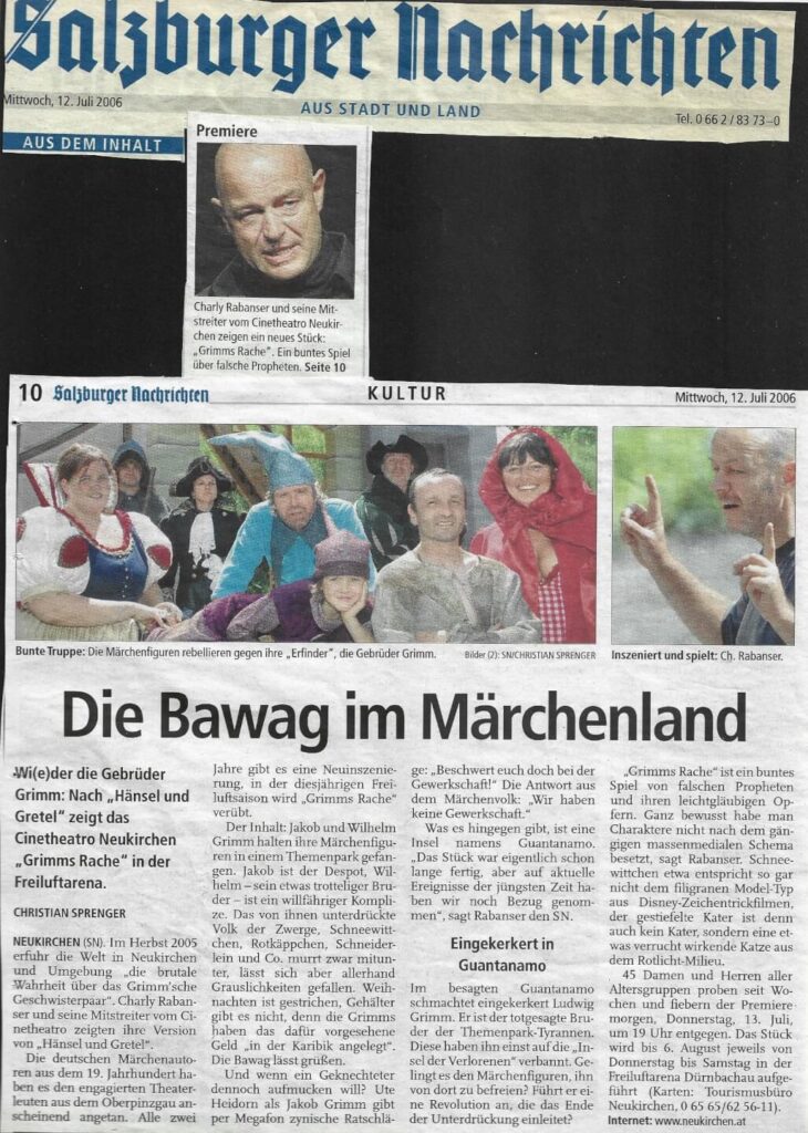 Grimms Rache Teil I (Juli 2006)