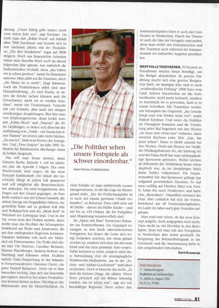 Grimms Rache Teil I (Juli 2006)