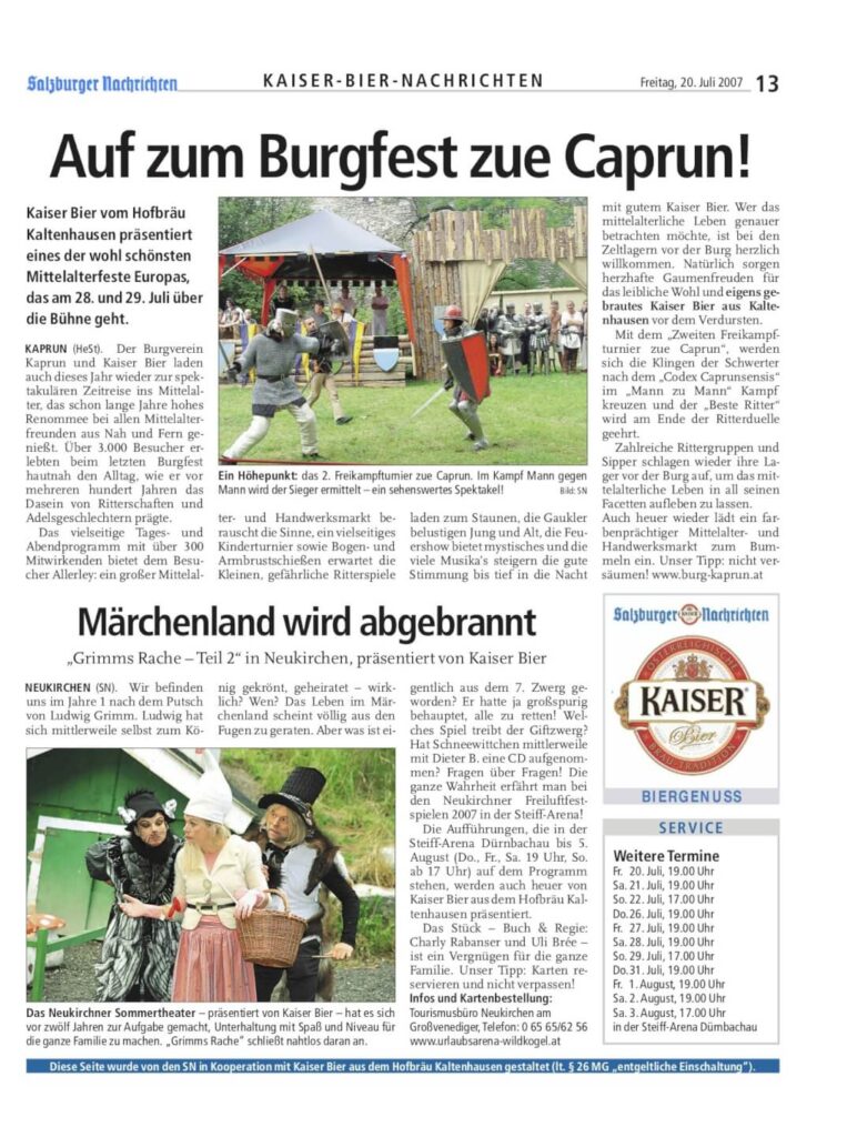 Grimms Rache Teil II (Juli 2007) Grimms Rache Teil II (Juli 2007)