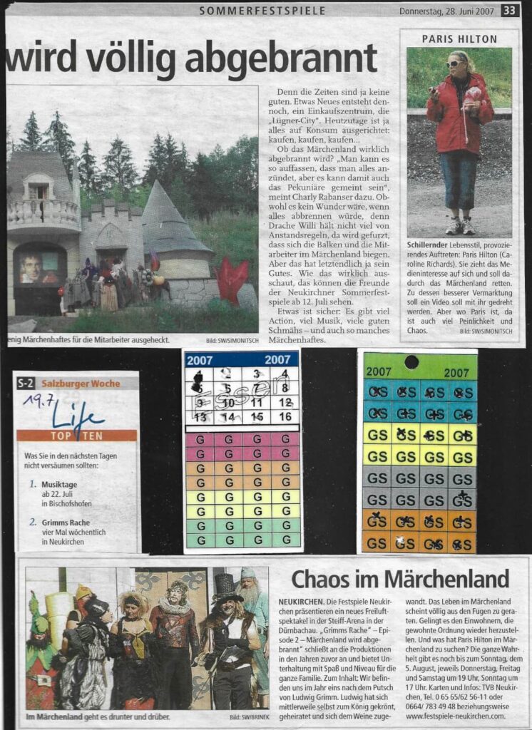 Grimms Rache Teil II (Juli 2007) Grimms Rache Teil II (Juli 2007)