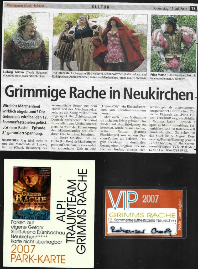Grimms Rache Teil II (Juli 2007) Grimms Rache Teil II (Juli 2007)