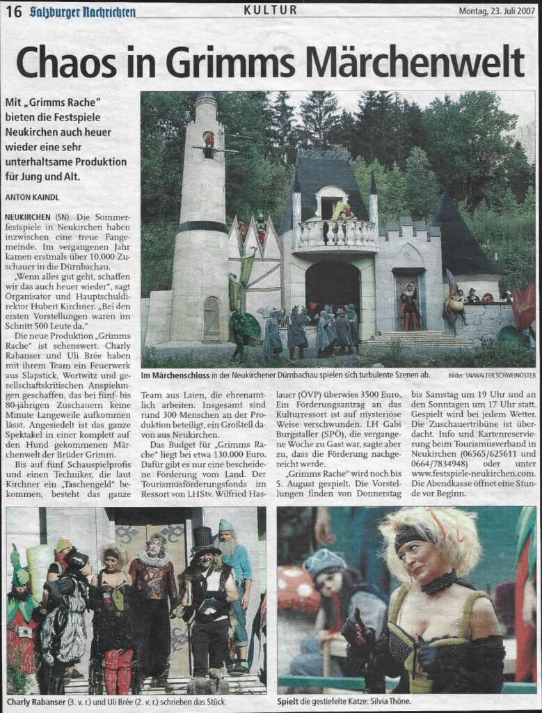 Grimms Rache Teil II (Juli 2007) Grimms Rache Teil II (Juli 2007)