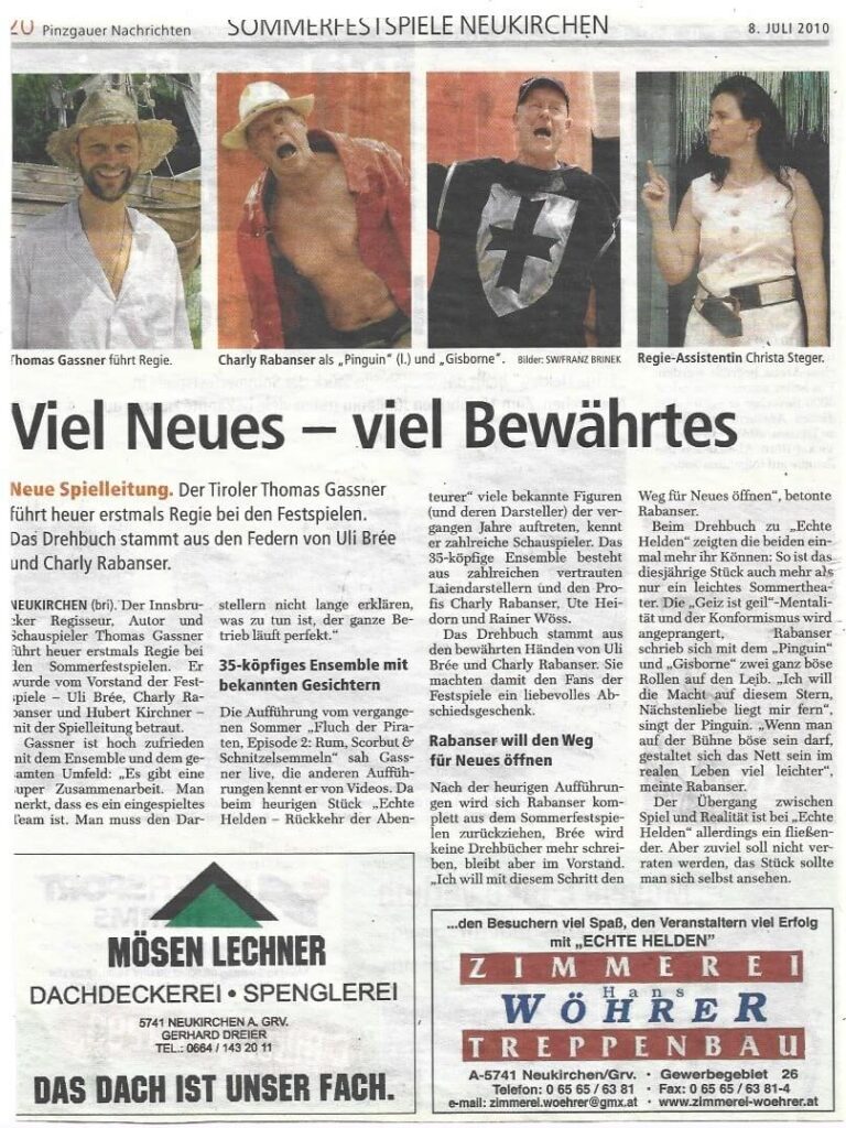 Echte Helden (Juli 2010) Echte Helden (Juli 2010)