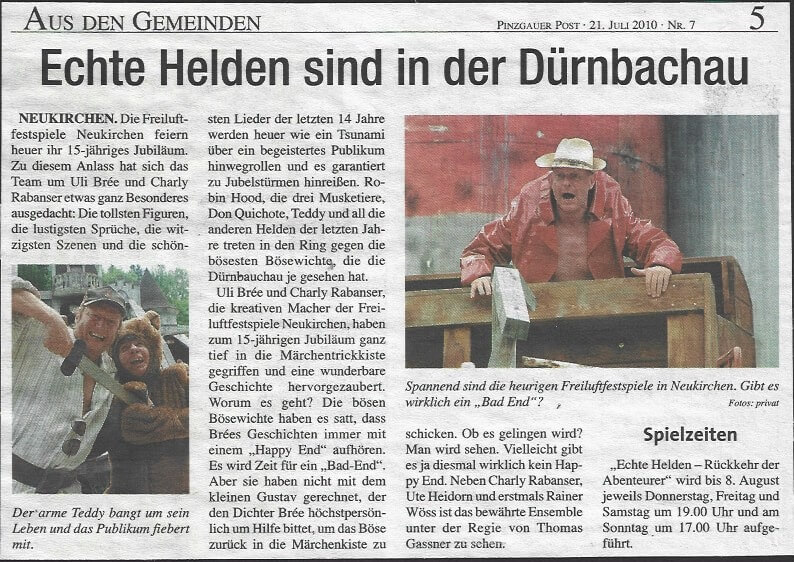 Echte Helden (Juli 2010) Echte Helden (Juli 2010)
