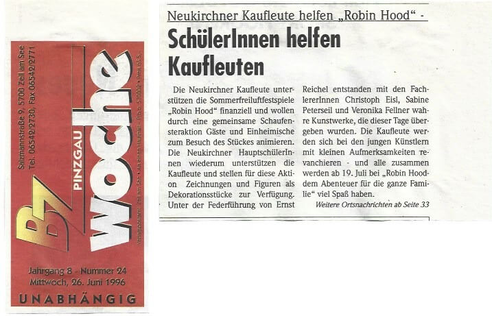 Robin Hood (Juli 1996) Robin Hood (Juli 1996)