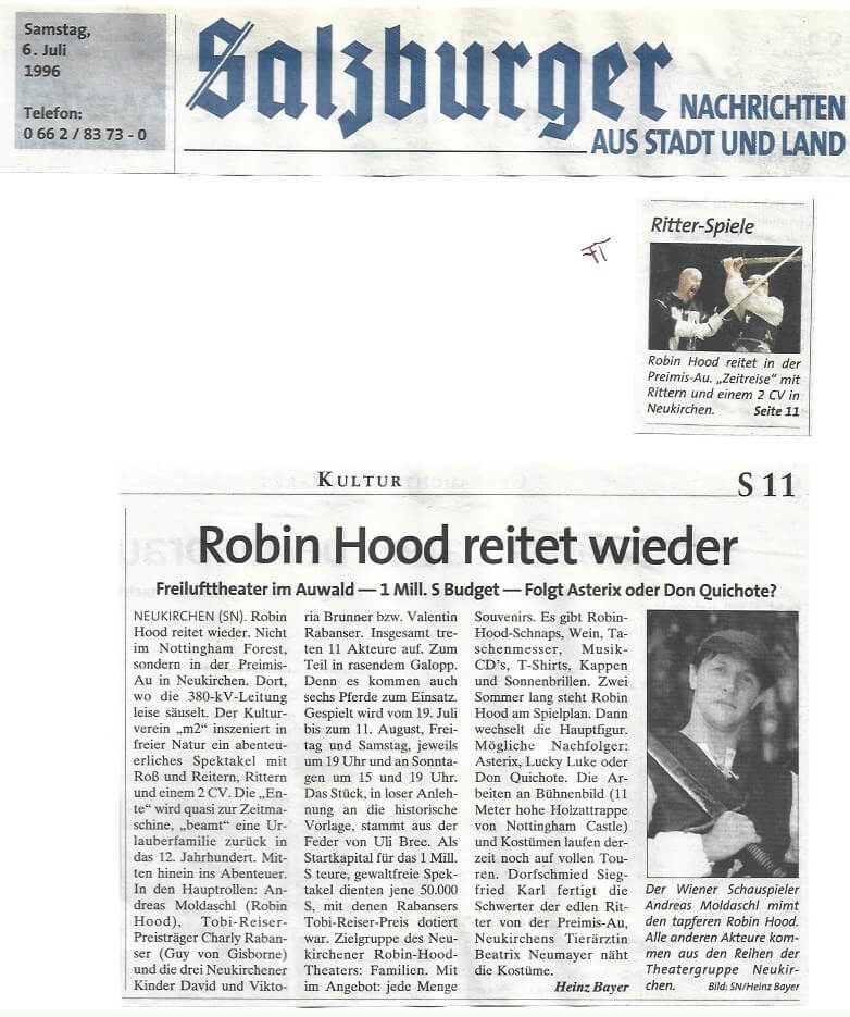 Robin Hood (Juli 1996) Robin Hood (Juli 1996)