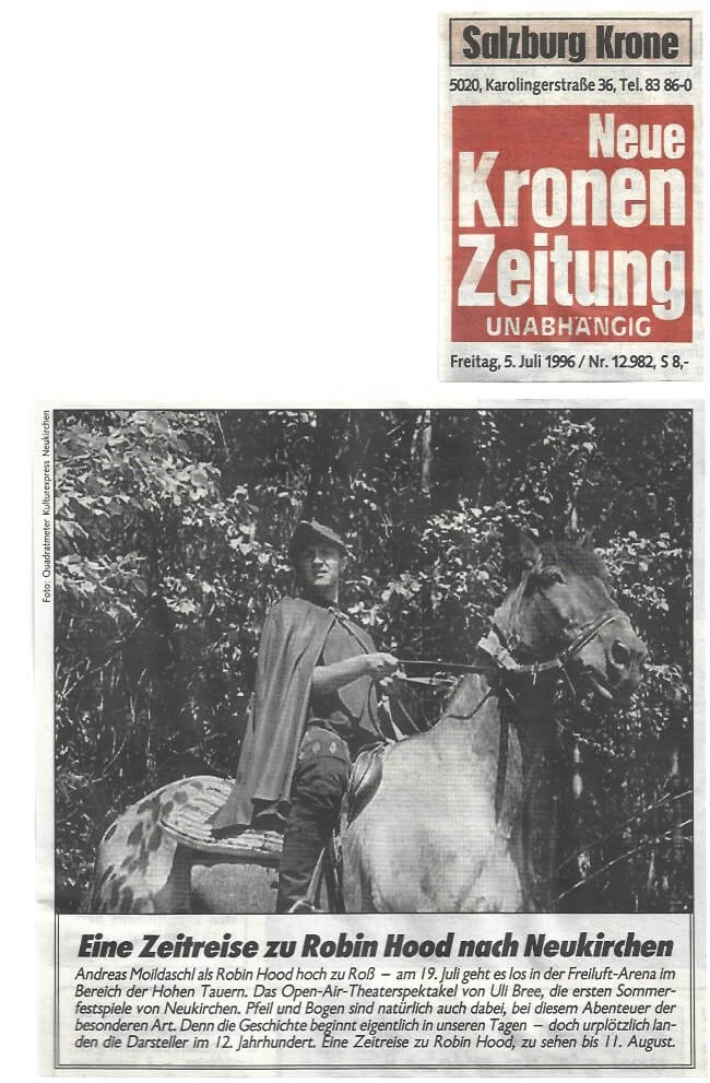Robin Hood (Juli 1996) Robin Hood (Juli 1996)