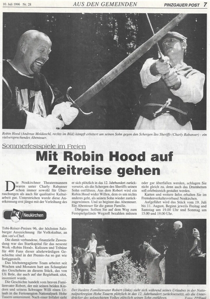 Robin Hood (Juli 1996) Robin Hood (Juli 1996)