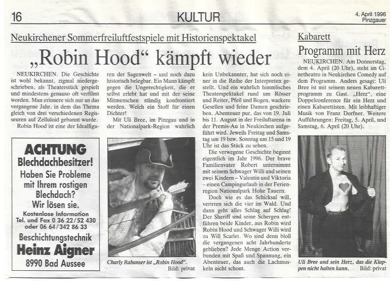 Robin Hood (Juli 1996) Robin Hood (Juli 1996)