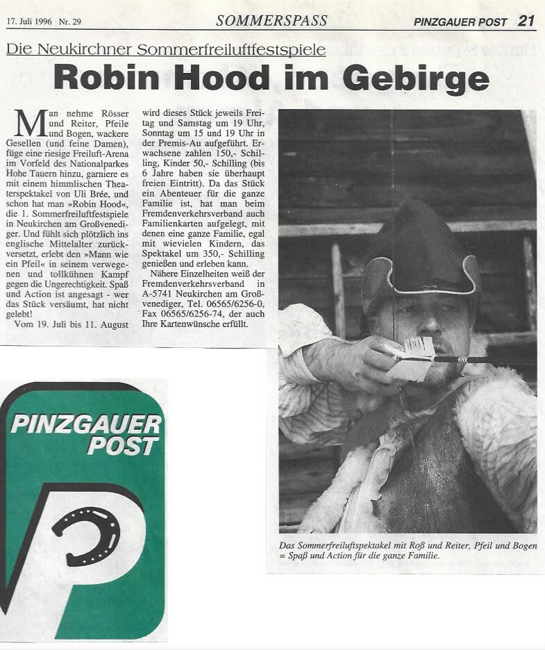 Robin Hood (Juli 1996) Robin Hood (Juli 1996)