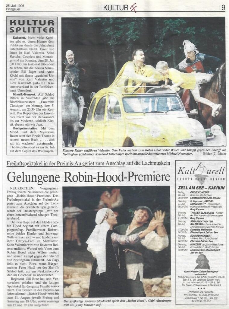Robin Hood (Juli 1996) Robin Hood (Juli 1996)