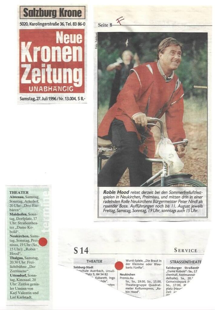 Robin Hood (Juli 1996) Robin Hood (Juli 1996)