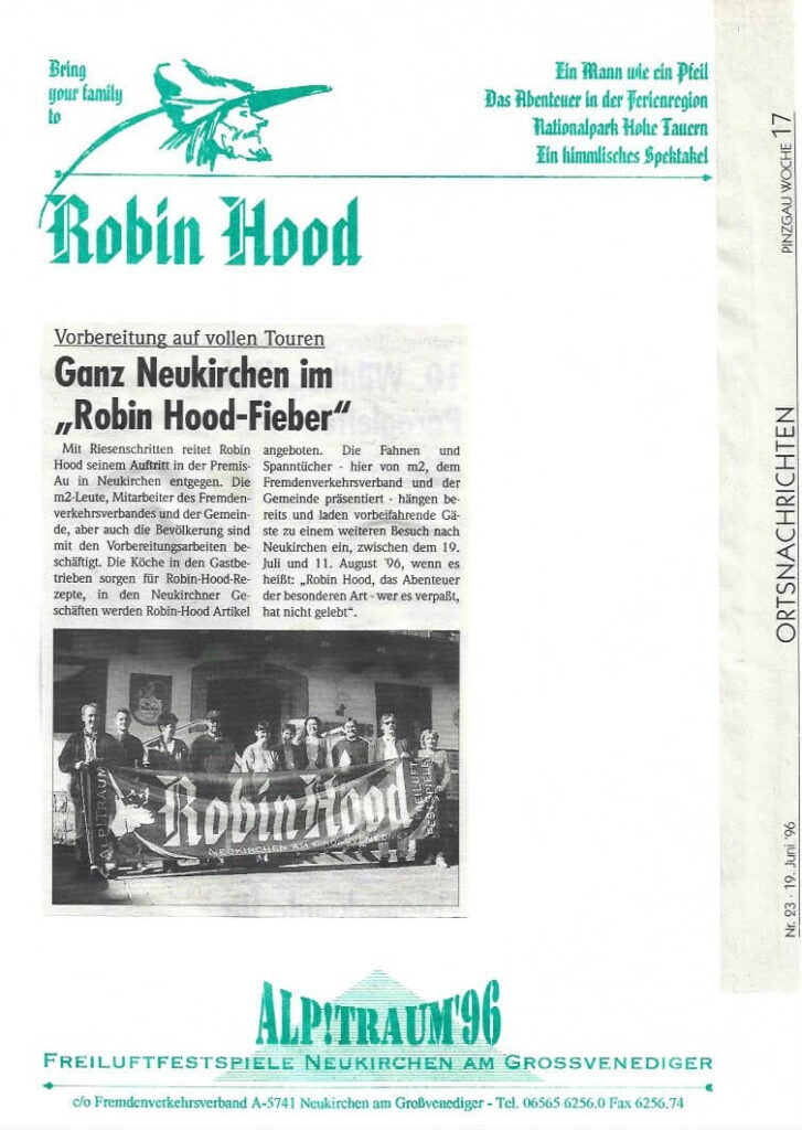 Robin Hood (Juli 1996) Robin Hood (Juli 1996)