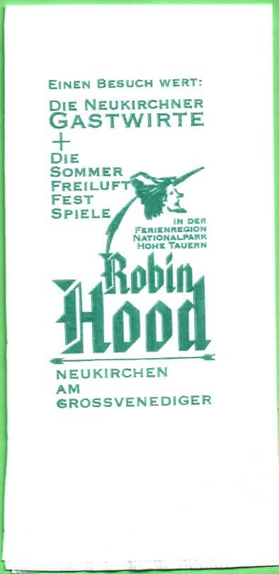 Robin Hood (Juli 1996) Robin Hood (Juli 1996)