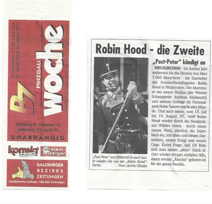 Robin Hood II (Juli 1997) Robin Hood II (Juli 1997)