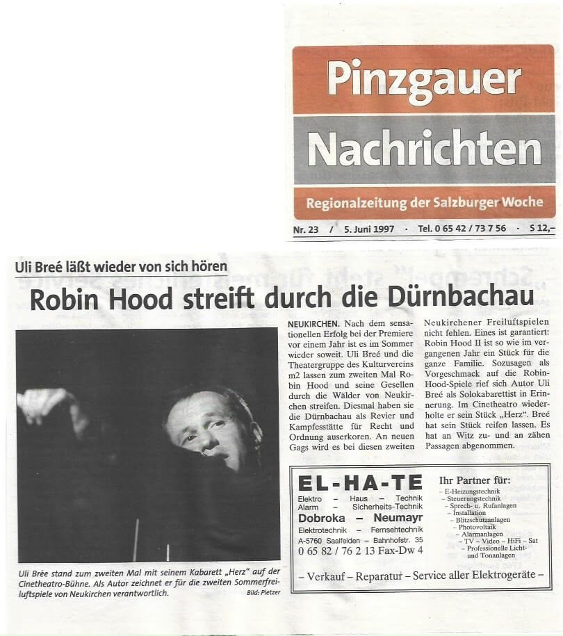 Robin Hood II (Juli 1997) Robin Hood II (Juli 1997)