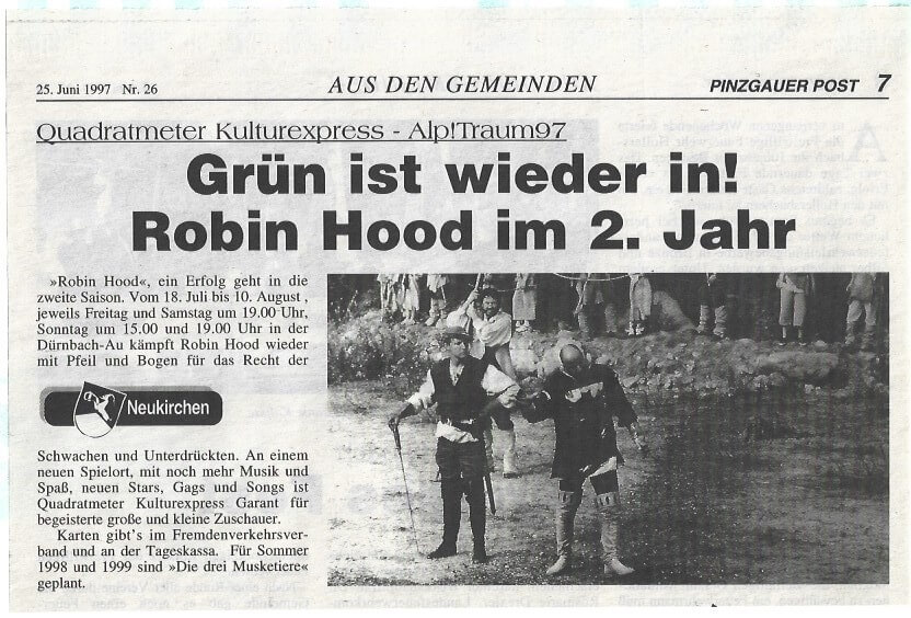 Robin Hood II (Juli 1997) Robin Hood II (Juli 1997)
