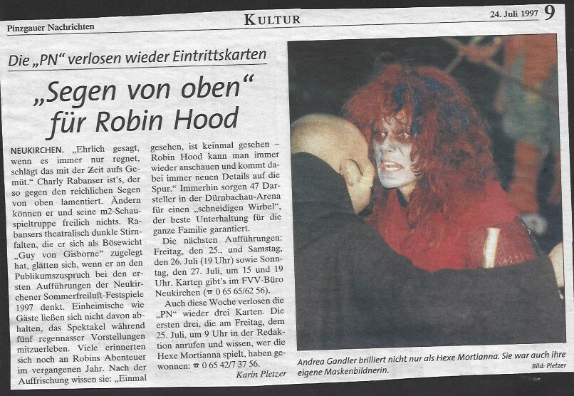 Robin Hood II (Juli 1997) Robin Hood II (Juli 1997)