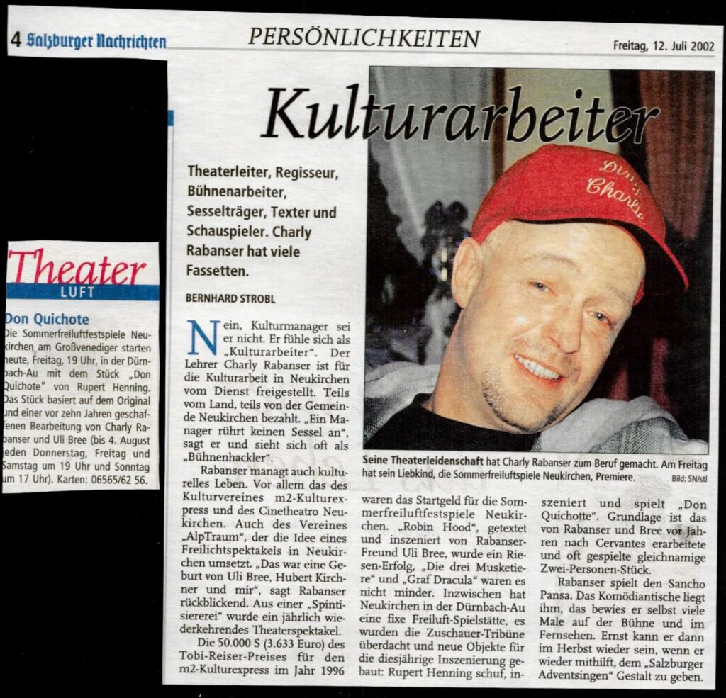 Don Quichote I (Juli 2002) Don Quichote I (Juli 2002)