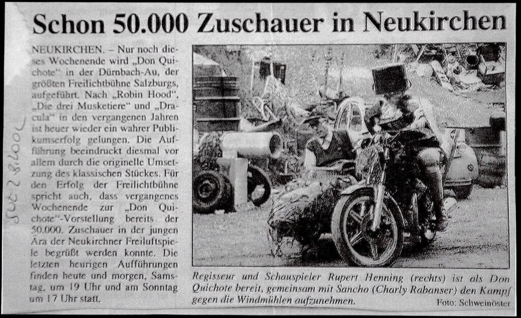 Don Quichote I (Juli 2002) Don Quichote I (Juli 2002)