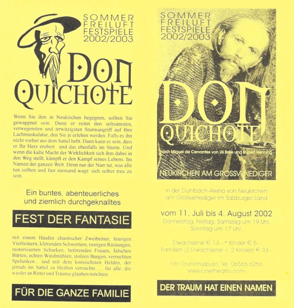 Don Quichote I (Juli 2002) Don Quichote I (Juli 2002)