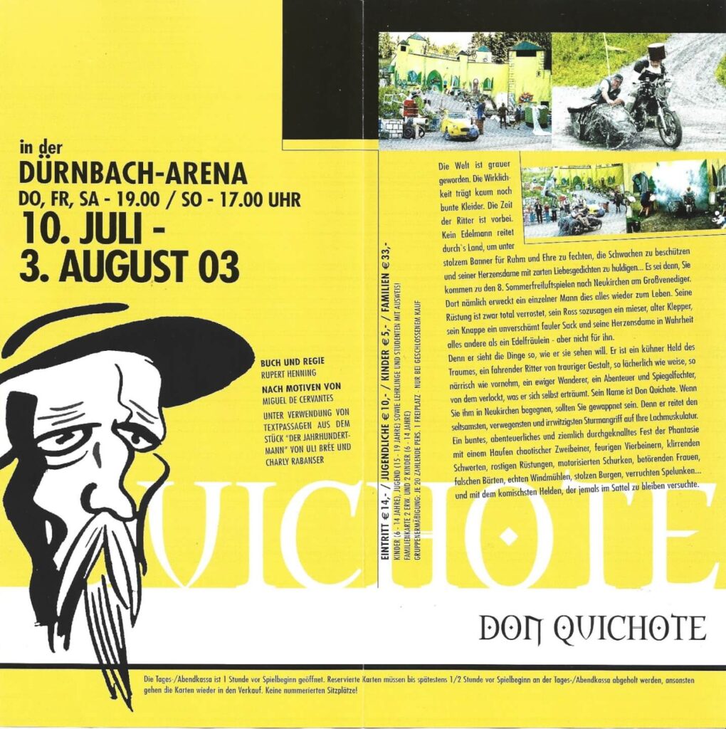Don Quichote II (Juli 2003) Don Quichote II (Juli 2003)