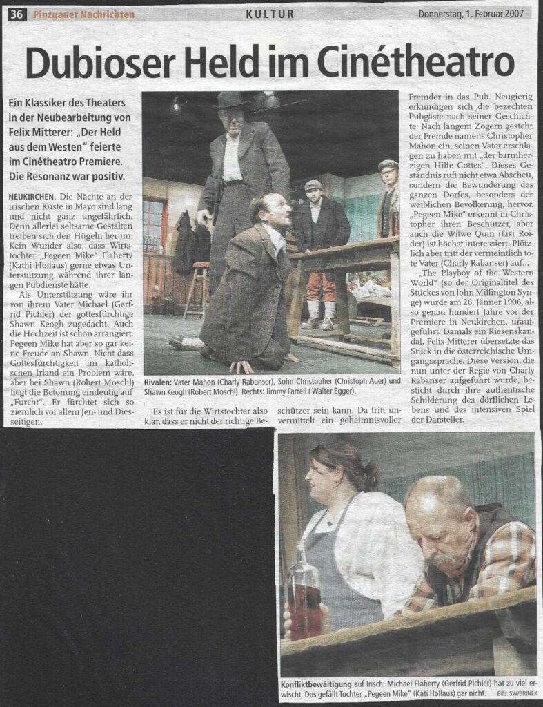 Der Held aus dem Westen (Jänner 2007) Der Held aus dem Westen (Jänner 2007)