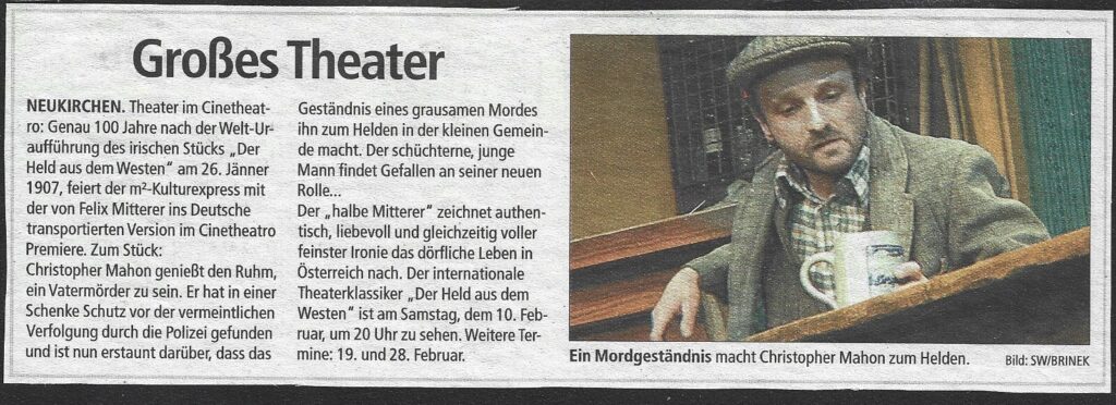 Der Held aus dem Westen (Jänner 2007) Der Held aus dem Westen (Jänner 2007)