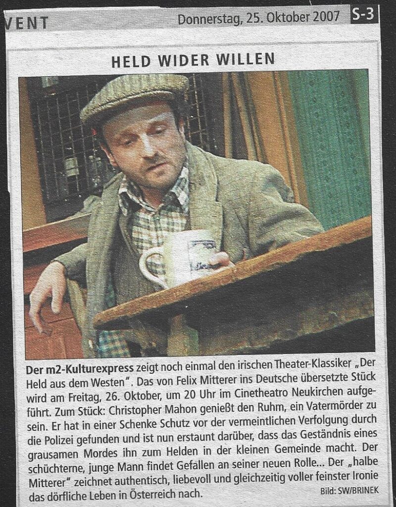 Der Held aus dem Westen (Jänner 2007) Der Held aus dem Westen (Jänner 2007)