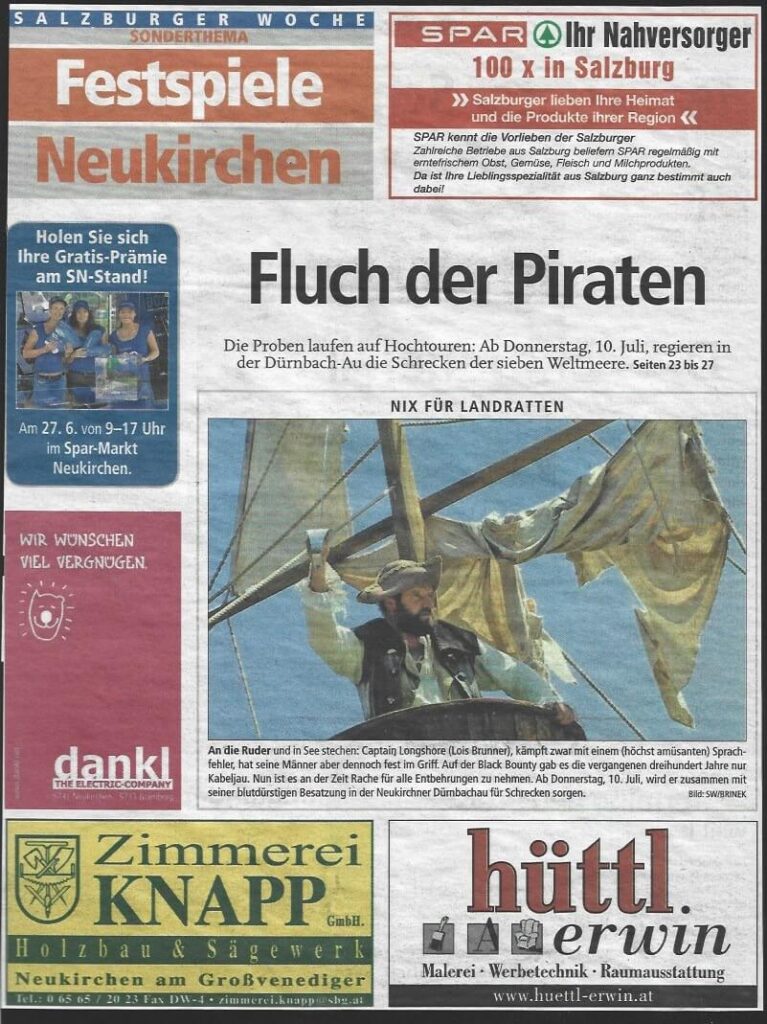 Fluch der Piraten I (Juli 2008)