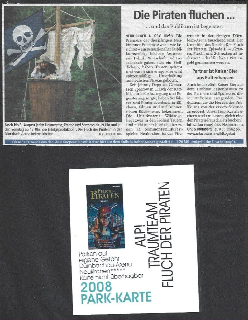 Fluch der Piraten I (Juli 2008)