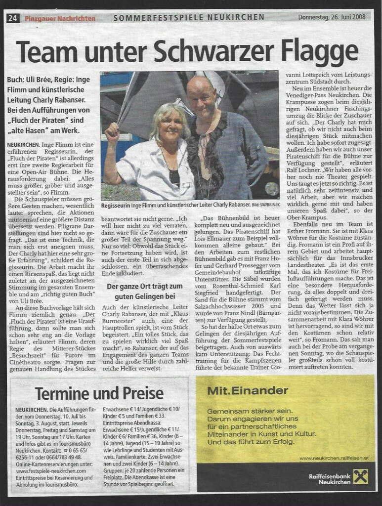 Fluch der Piraten I (Juli 2008)