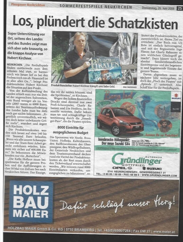 Fluch der Piraten I (Juli 2008)