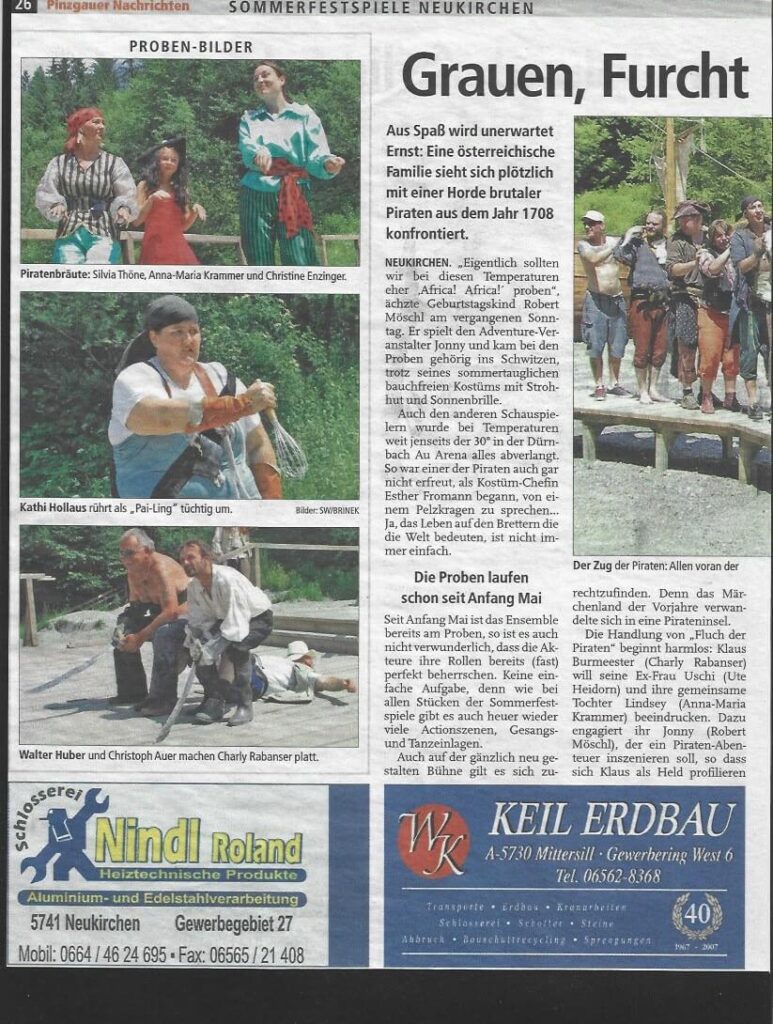 Fluch der Piraten I (Juli 2008)