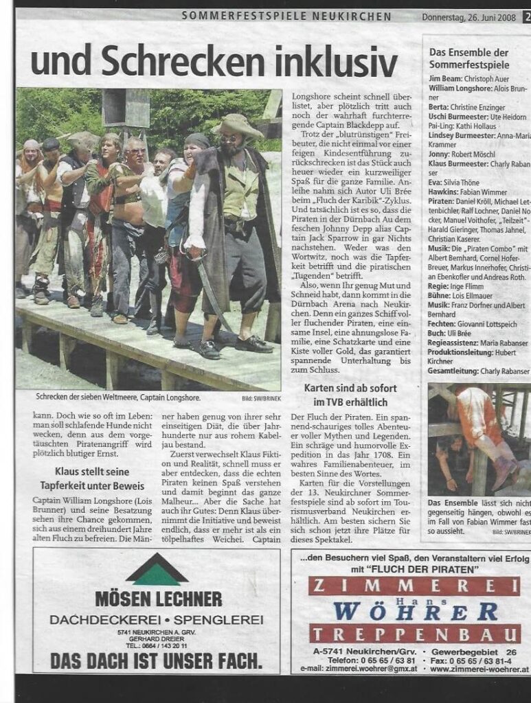 Fluch der Piraten I (Juli 2008)