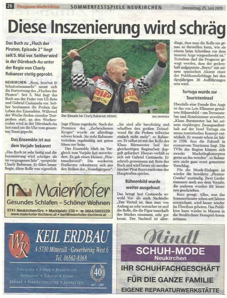 Fluch der Piraten II (Juli 2009) Fluch der Piraten II (Juli 2009)