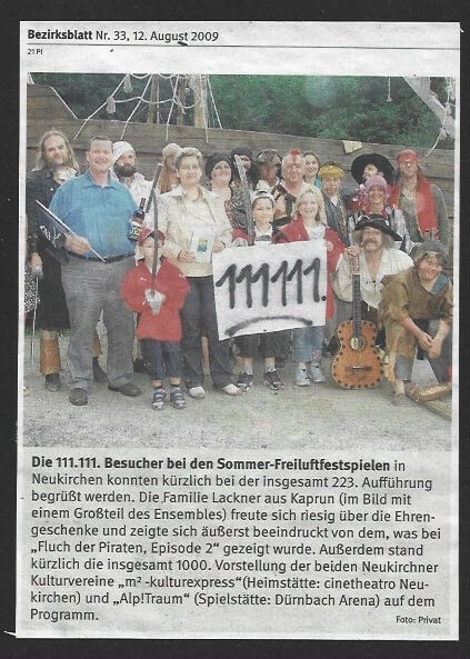 Fluch der Piraten II (Juli 2009) Fluch der Piraten II (Juli 2009)