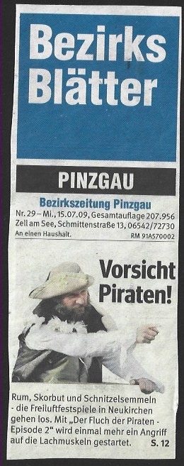 Fluch der Piraten II (Juli 2009) Fluch der Piraten II (Juli 2009)