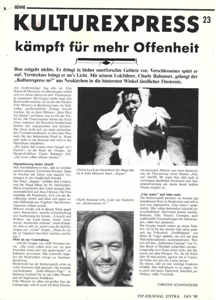 Stigma (Juni 1987)