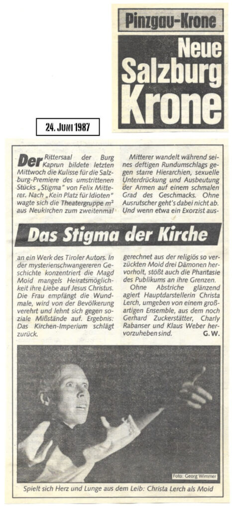 Stigma (Juni 1987)