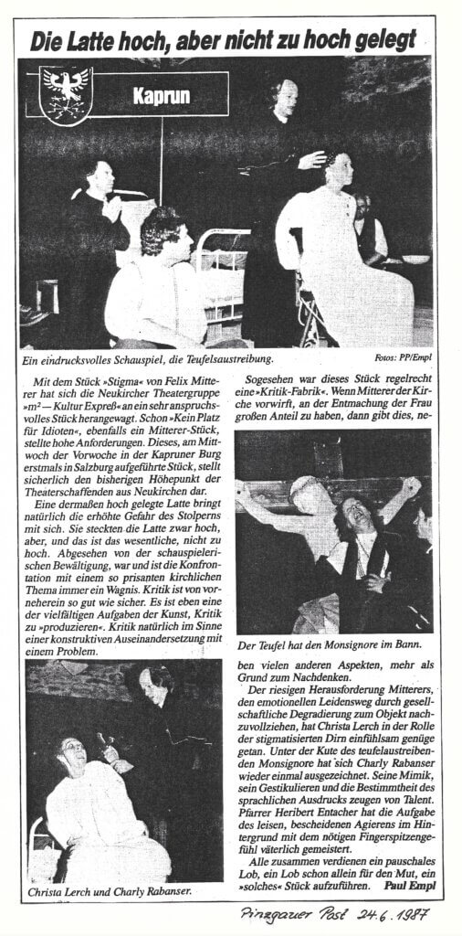 Stigma (Juni 1987)